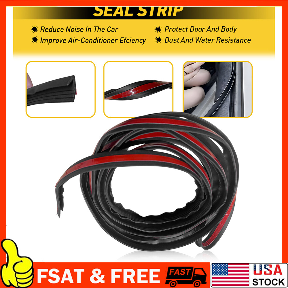 Honda V-Type Door Window Trim Edge Seal Rubber Moulding 4M