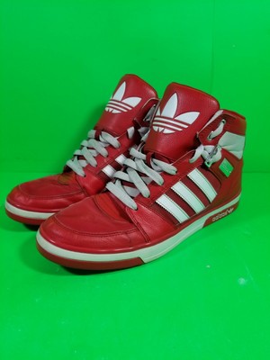 Adidas Hard Court HI II 2 Originals HighTop Red White EVH 791004 ART G59666 Sz11 | eBay
