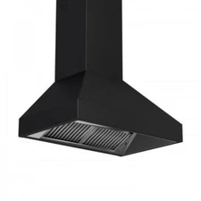 Z Line Kitchen 8667B-30 30" Wall-Mounted Range Hood - Black