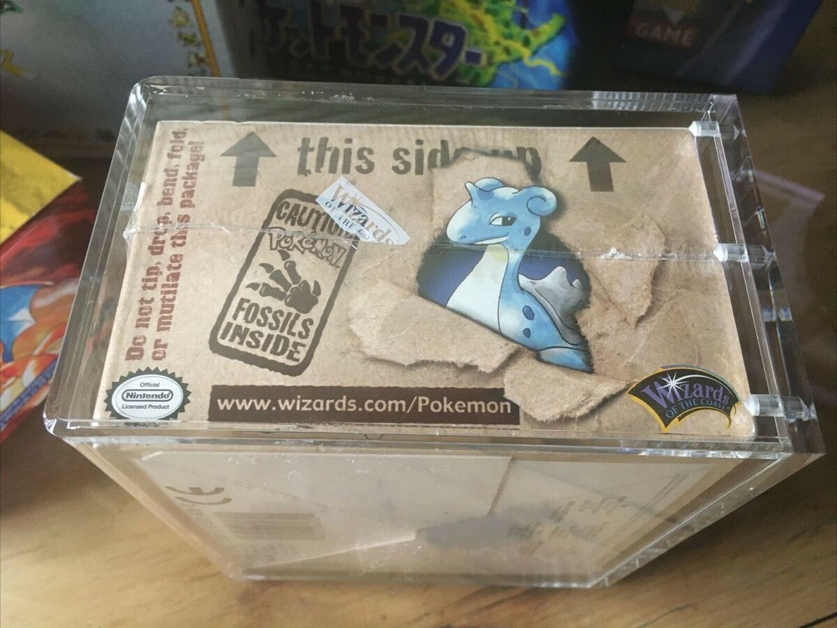 Pokémon 1st Edition Fossil Booster Box - ENGLISH - WOTC Pokémon 1st Edition Fossil Booster Box - ENGLISH - WOTC