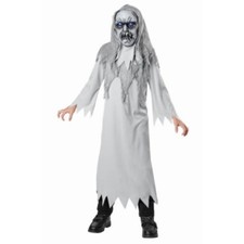 Light Up Phantom Ghost Haunted Spirit Boy Costume Ages 3 Medium 8 - 10