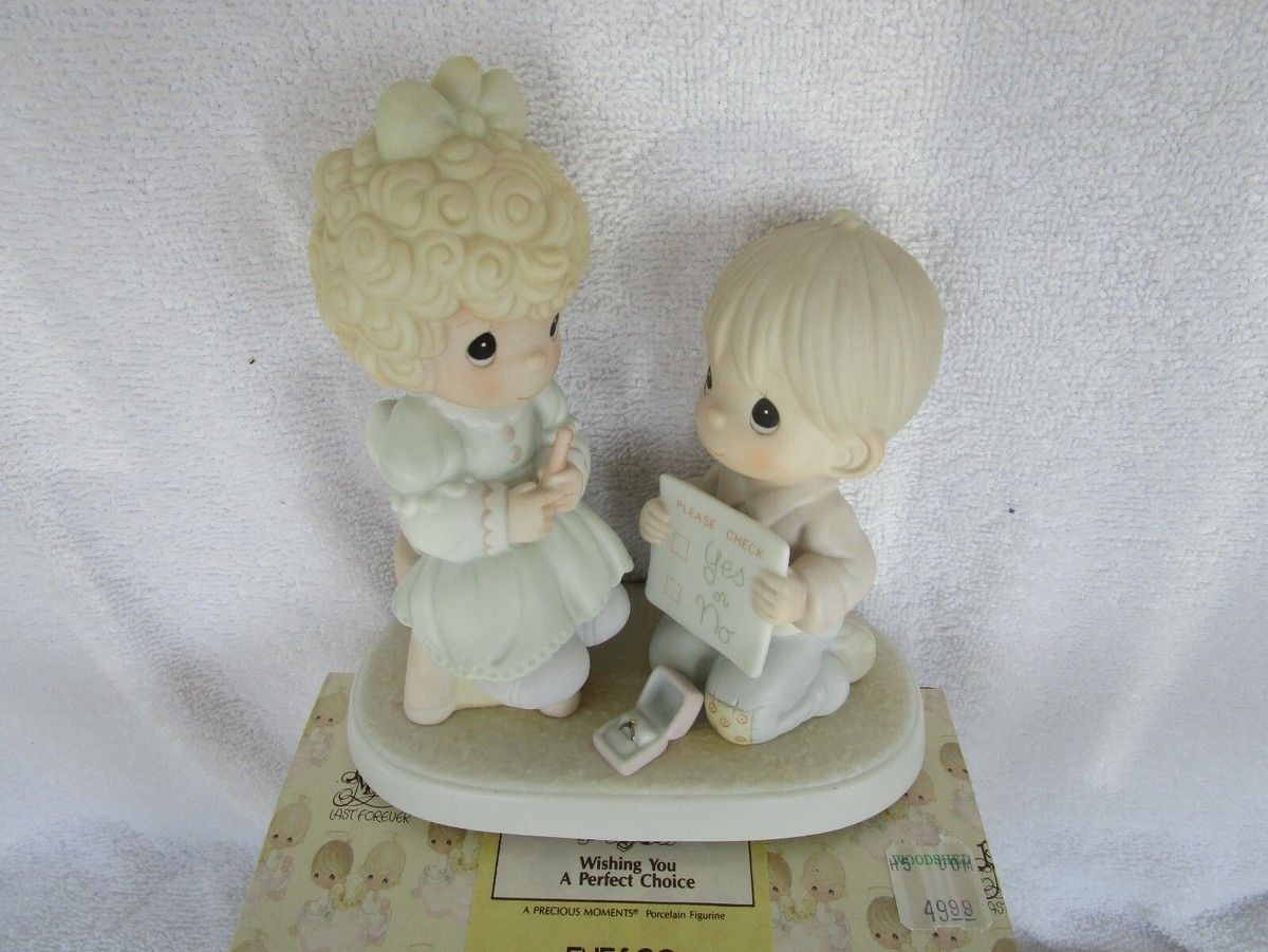 ENESCO~[WISHING YOU A PERFECT CHOICE] Precious Moments# 520845