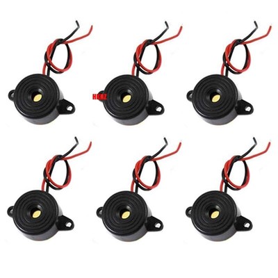 Piezo Buzzer Summer 12V Dauerton Signalgeber Piepser Alarm Aktiver Schwarz 100dB