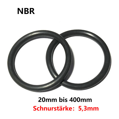 Dichtringe/O-Ringe 4,5 X 2 Mm NBR 70, Menge 5 Stück - Foto 5