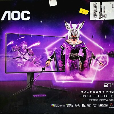 AOC Agon PRO AG274UXP 4K 144Hz Gaming Monitor