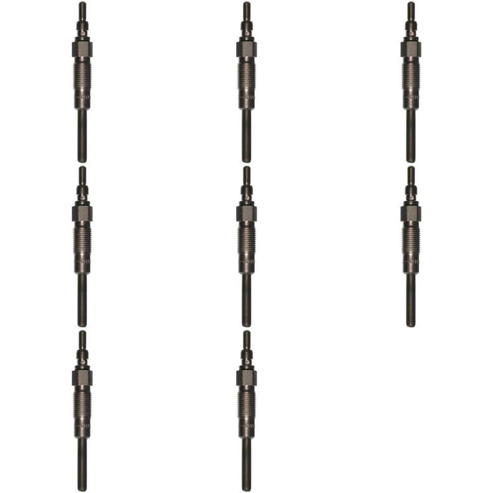 Juego de 8 bujías incandescentes diésel Bosch 80027 para Ford F Super Duty F-250 F-350 93-03 Foto 3 de 4