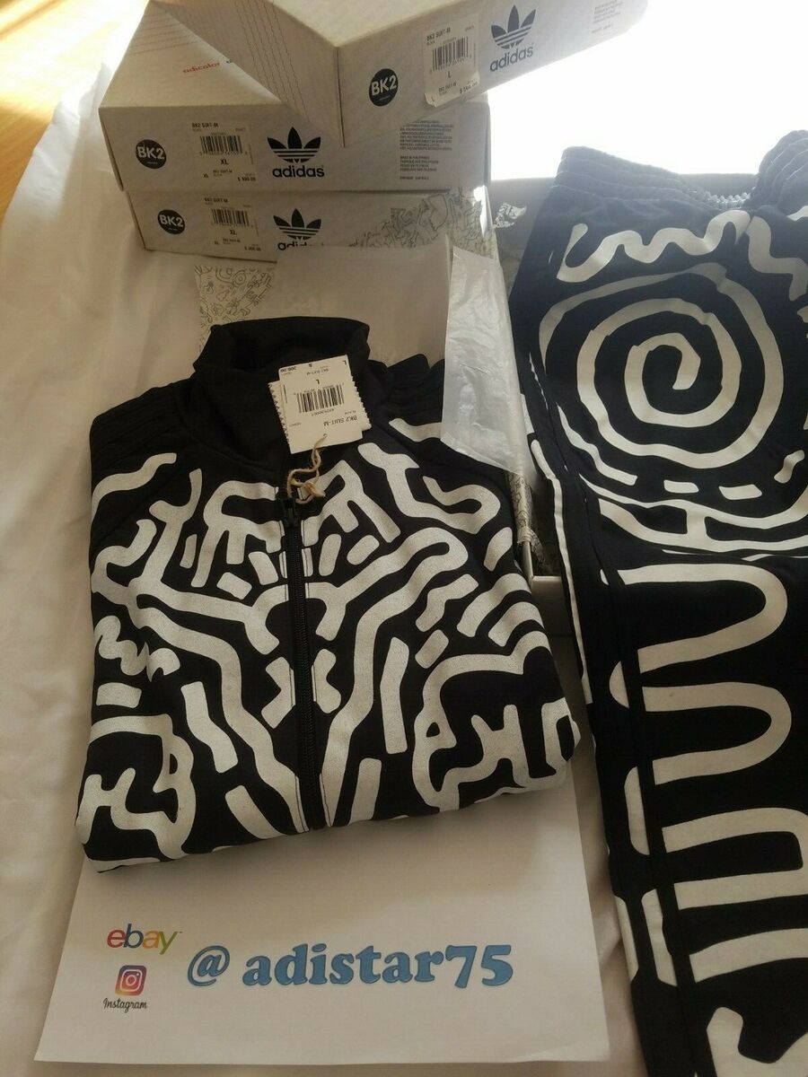 Collector's Adidas x Jeremy Scott X Keith Haring Men's Suit Collector's Adidas x Jeremy Scott X Keith Haring Men's Suit