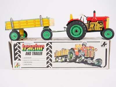 JOUETS VOITURES AVEC remorque, Ensileuse et tracteur agricole, moteur à