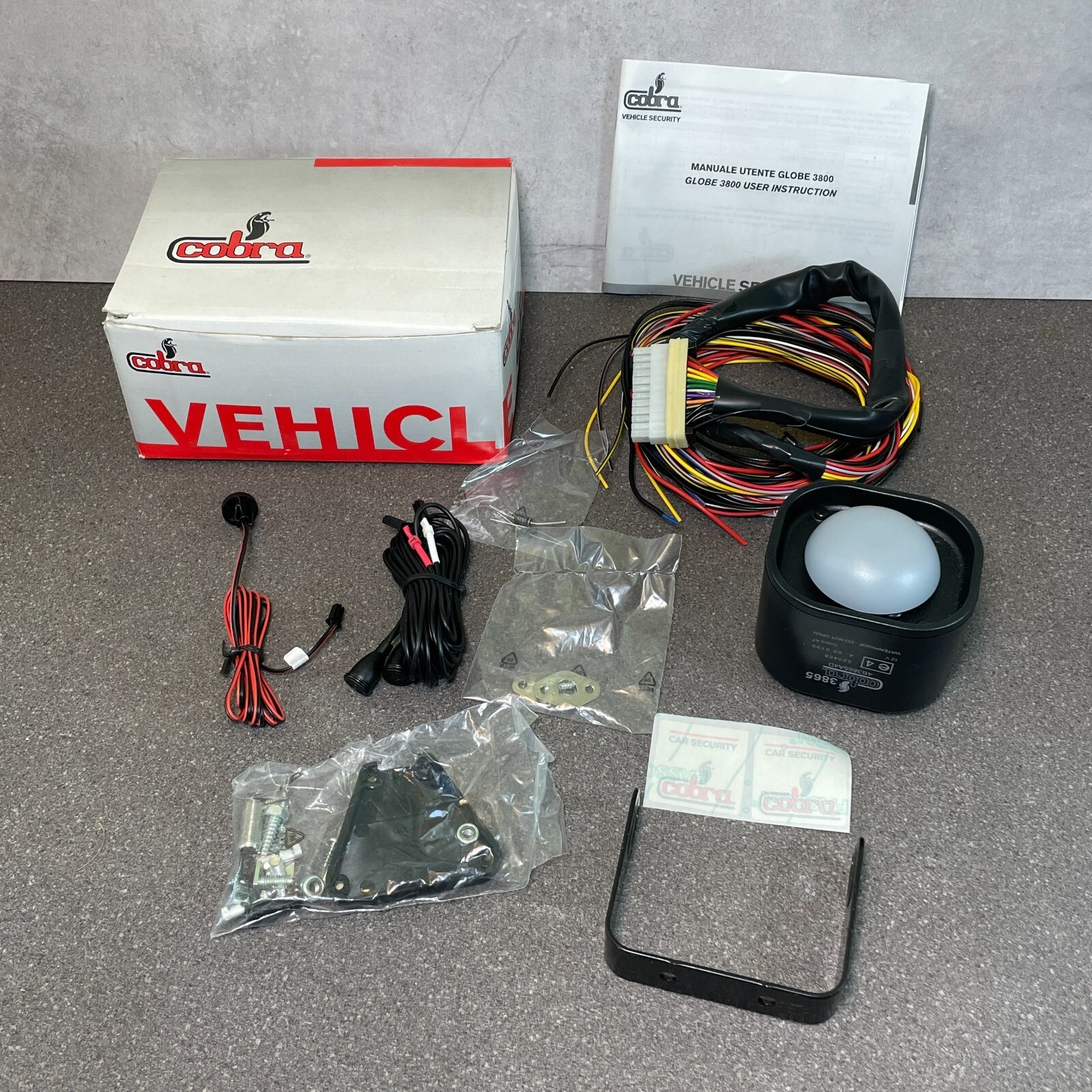 Cobra 3868 Thatcham Cat 2 Car Alarm & Immobiliser Brand New Classic