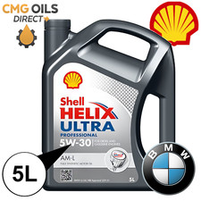 SHELL HELIX ULTRA -AM-L 5W30 - C3 - 5L - FULLY SYNTHETIC  *BMW LL04* ENGINE OIL