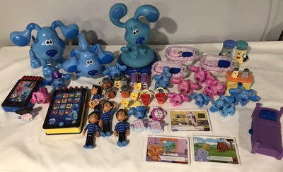 Blues Clues & You Toys Cake Toppers Flashlight Night Light Leapfrog Game Lot