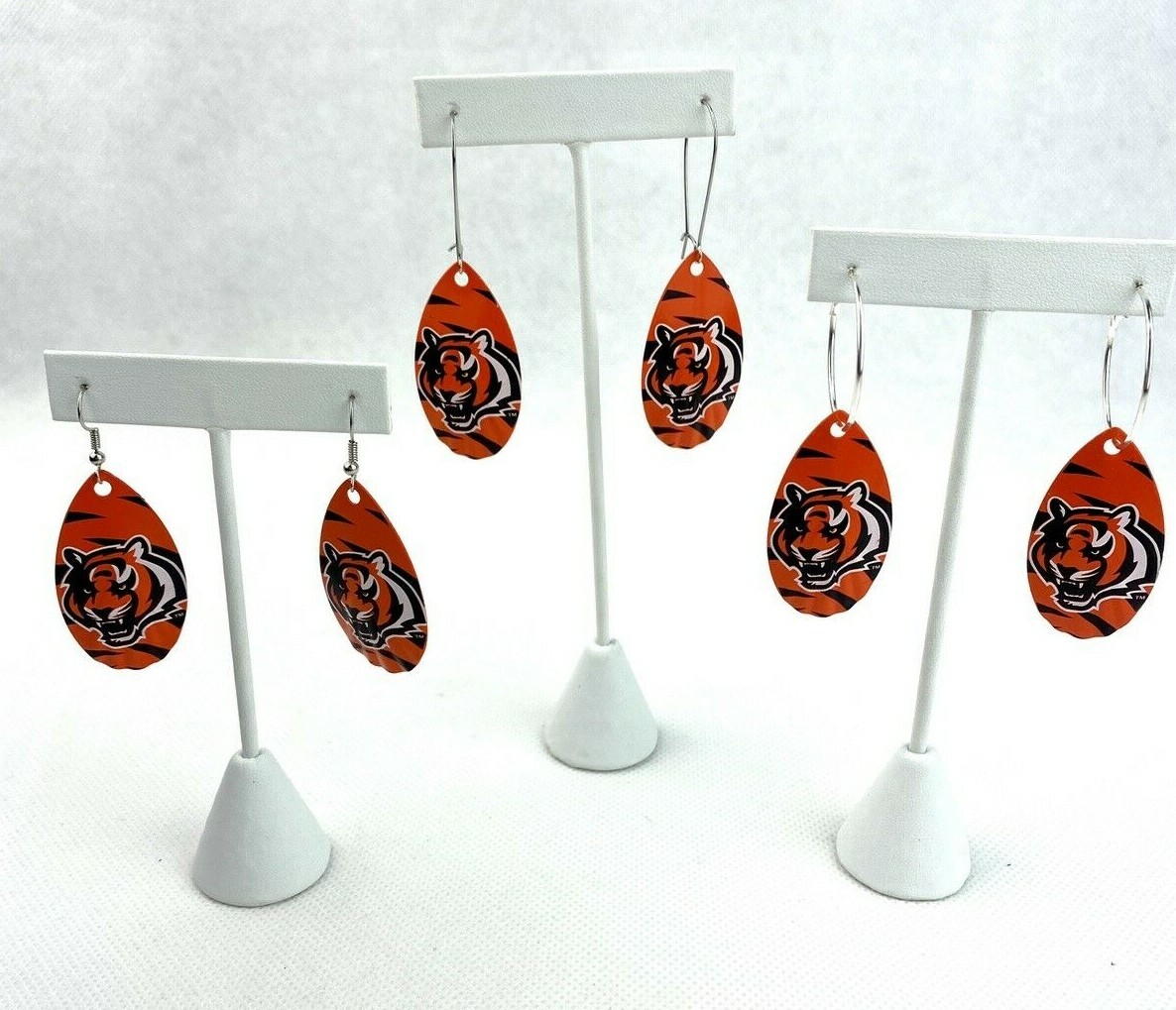 NFL Cincinnati Bengals Zoom Logo Women’s Vintage Teardrop Spinner