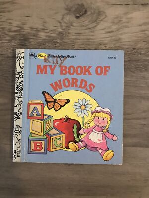 A First Little Golden Book My Book Of Words Hardback