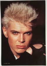 BILLY IDOL 1986 CLIPPING JAPAN MAGAZINE ML 2F