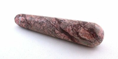 4 Inch Natural Red Pink Dragonite Crystal Massage Stone Wand Gemstone Gem ES8481