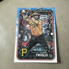 2024 Topps Holiday Rookie #H188 Jared Triolo Pittsburgh Pirates Baseball Card