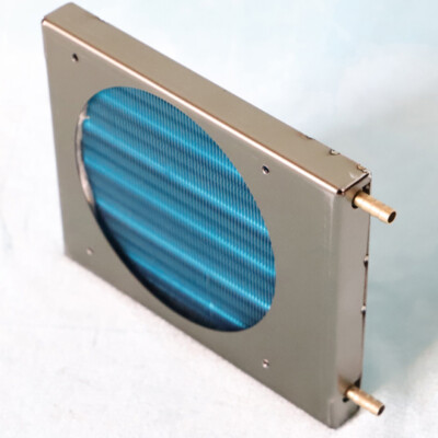 Mini Condenser Radiator Copper Tube Fin DN1X120 Evaporator