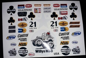 vintage rc decals