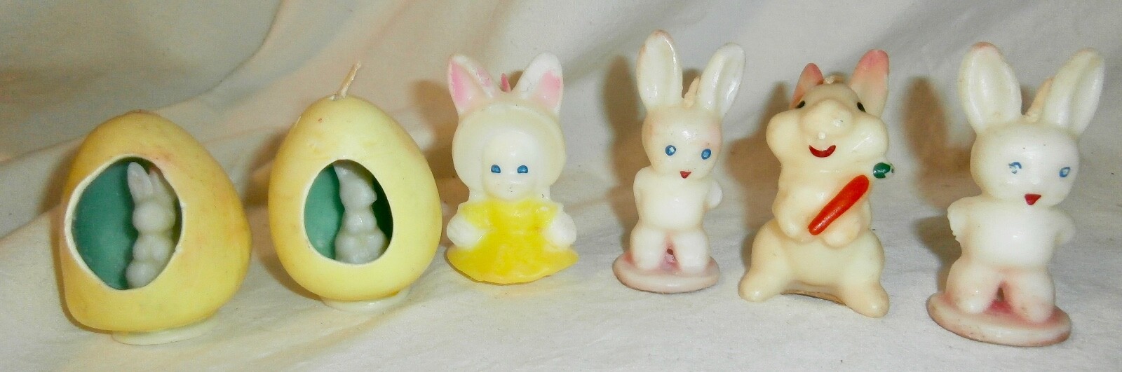 6 Vintage Gurley Easter Candles Unburned eBay