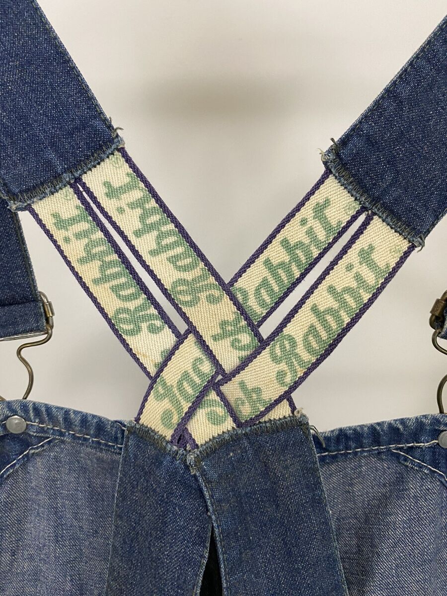 VTG Jack Rabbit 50s Sanforized Low Back Workwear Bib VTG Jack Rabbit 50s Sanforized Low Back Workwear Bib