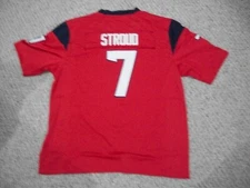 C.J. STROUD Unsigned Custom Red Sewn New Football Houston Jersey Sizes S-3XL