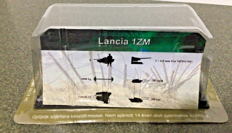 AMERCOM ACBG43 LANCIA-ANSALDO 1ZM ARMORED CAR ITALIAN ARMY 1/72 - Image 3 of 4