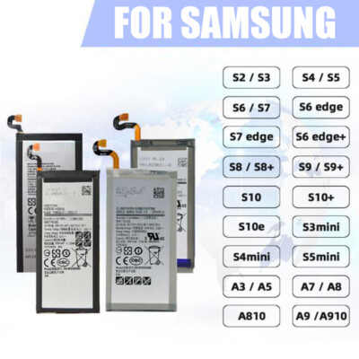 OEM Replacement Battery For Samsung Galaxy S5 S6 S6E S7 S7E S8 Plus NOTE 5 8