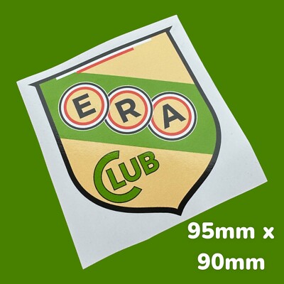 Ära British Racing Car Club Vinyl Aufkleber Abziehbild klassisch Motorsport Rennen Rallye UK