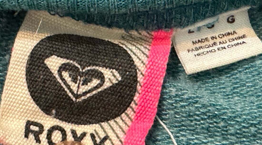 ROXY Jacket Junior  Lightweight Full Zip Hooded B… - image 2