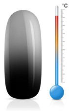 Jolifin LAVENI Shellac - Thermo black-milky grey 12ml