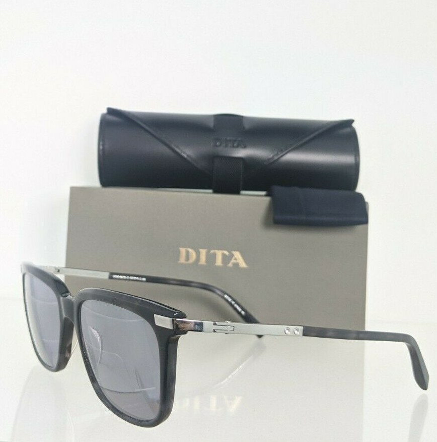 Brand New Authentic Dita Sunglasses COOPER DRX-2075-C Silver Grey