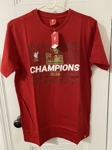 Liverpool FC 19/20 Premier Champion T Shirt Mens Size:S  Red (New With Tag) - Bild 2 von 6