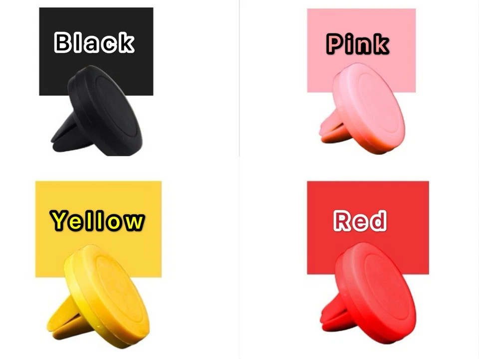 Soporte de montaje magnético para ventilación de aire para iPhone 6S/7/8 PLUS y Samsung Foto 2 de 3