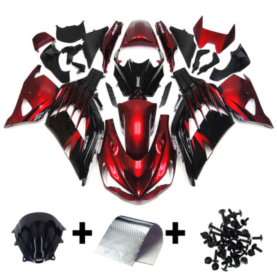 Injection Fairing Kit for Kawasaki Ninja ZX14R 2012-2021 19 ABS Plastic Bodywork