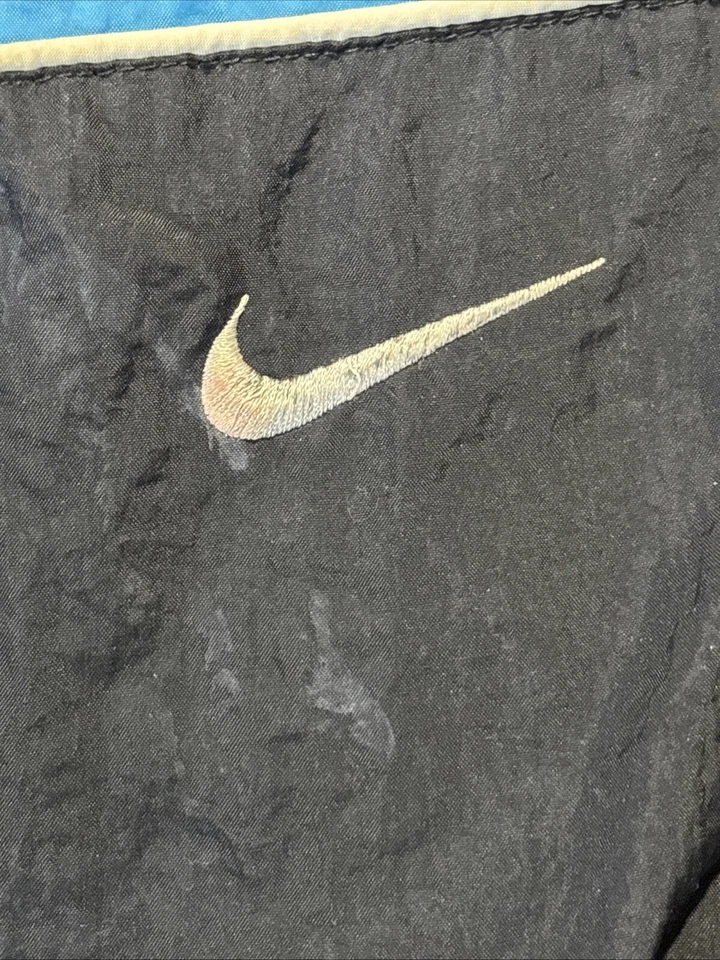 Chaqueta Abrigo Vintage Años 90 Carolina Panthers Nike Pro Line Y2K Adolescente L 14-16 Negra Foto 3 de 4