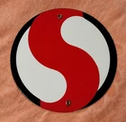 VINTAGE SAFEWAY GROCERY STORE PORCELAIN SIGN
