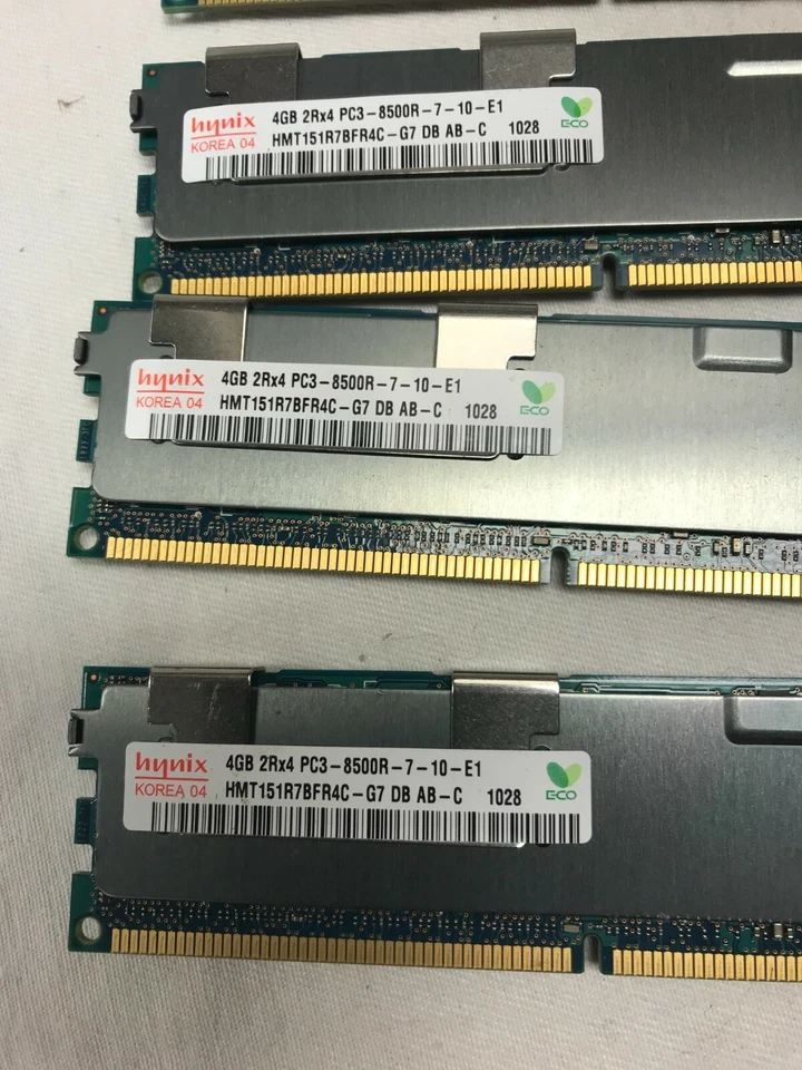 QTY-12 HYNIX/DELL 4GB 2Rx4 HMT151R7TFR4C-G7 SERVER MEMORY T5-A2 - Image 2 of 4