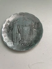 Wendell August Forge Golf Bag And Green Hammered Aluminum 4.5"