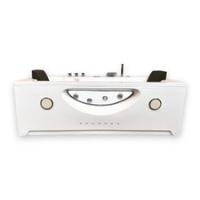 VASCA BAGNO HARMONY - IDROMASSAGGIO ANGOLARE 2 PERSONE 180 X 90 CM CROMOTERAPIA