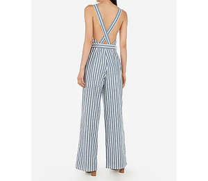 express jumpsuit striped