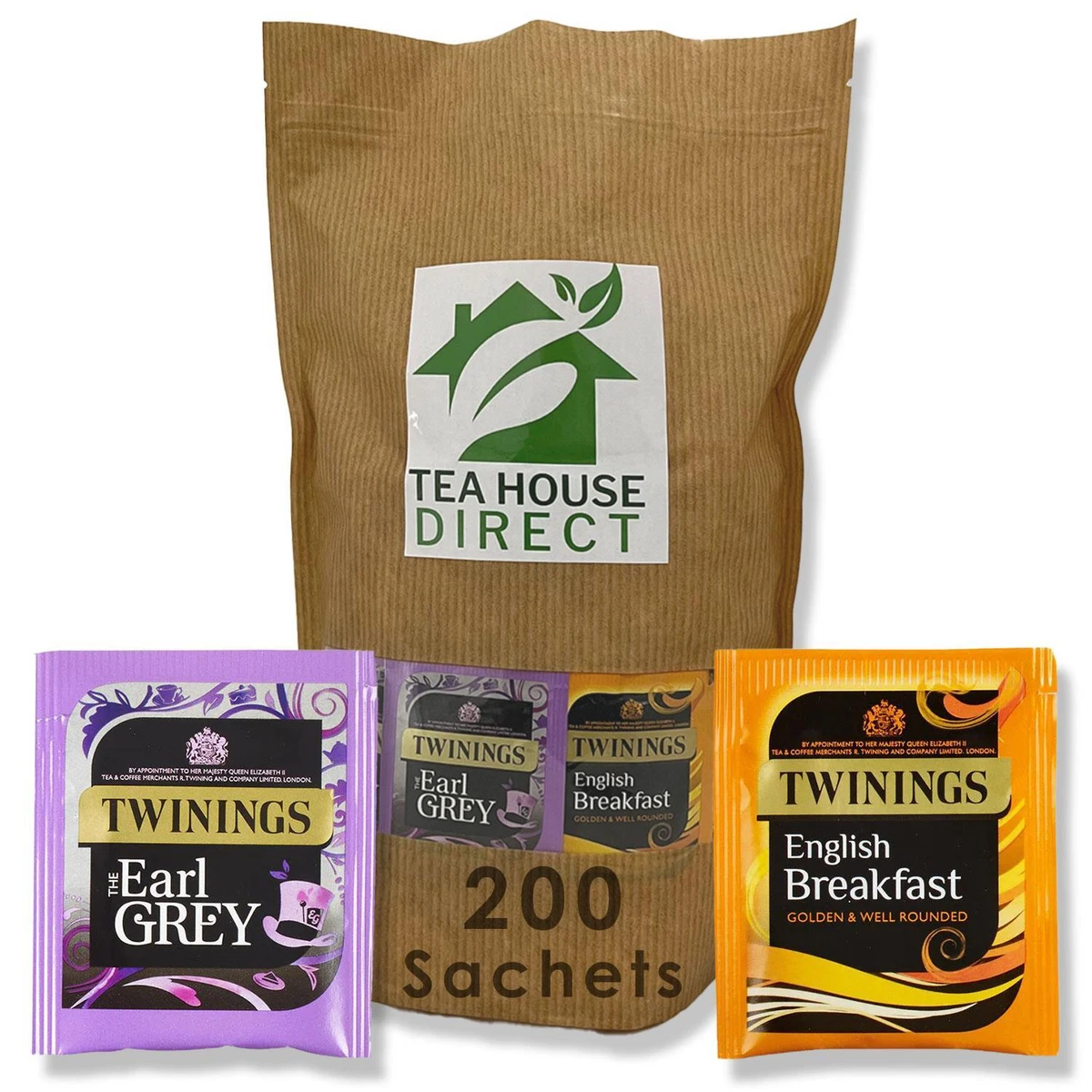Twinings earl grey cheap tea bags 200