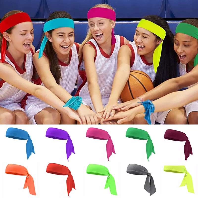 LOT BANDEAUX CHEVEUX DE BASKETBALL FEMME