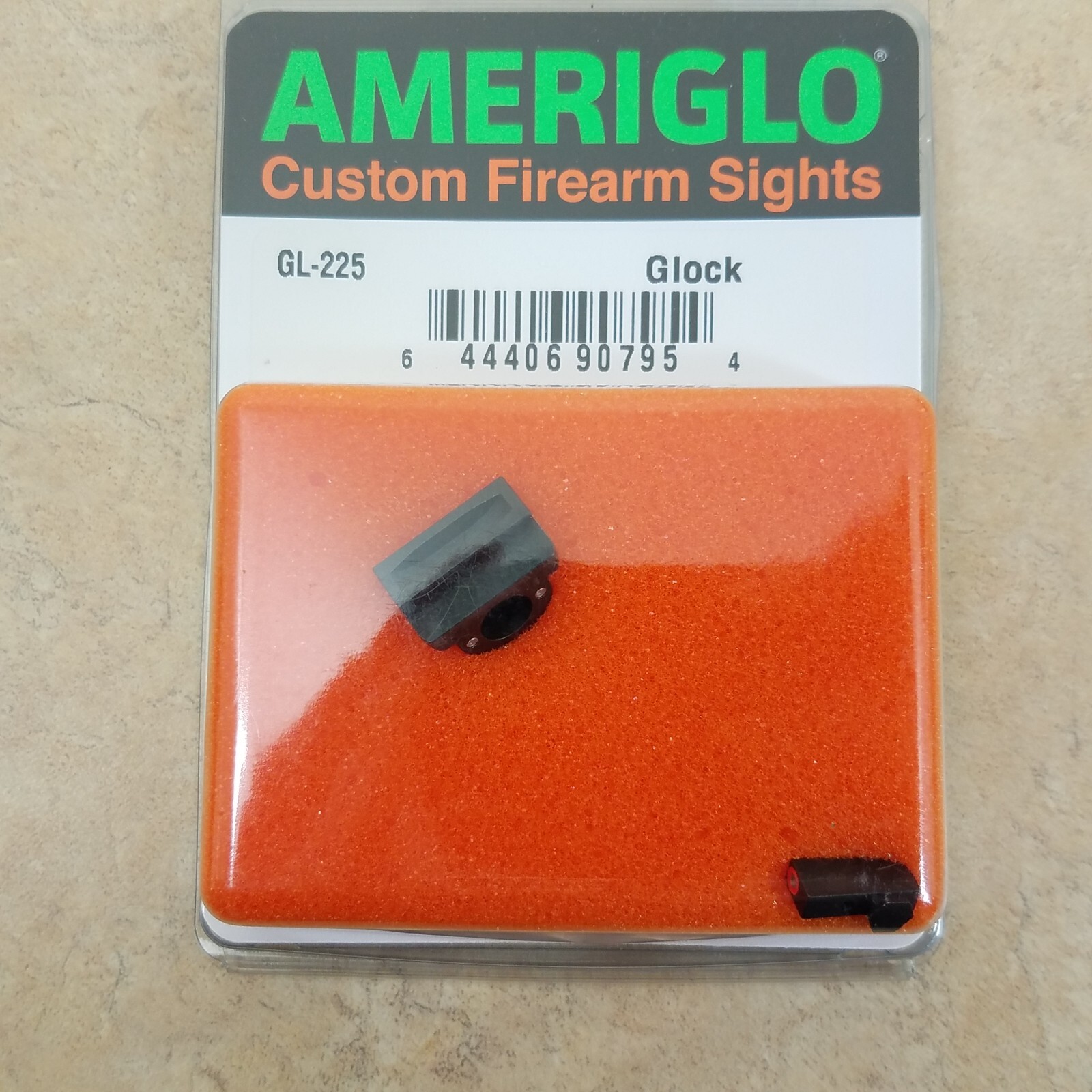 Ameriglo GL225 Ghost Ring Sight Set Glock Gen 14 17,19,22,23,24,26,27