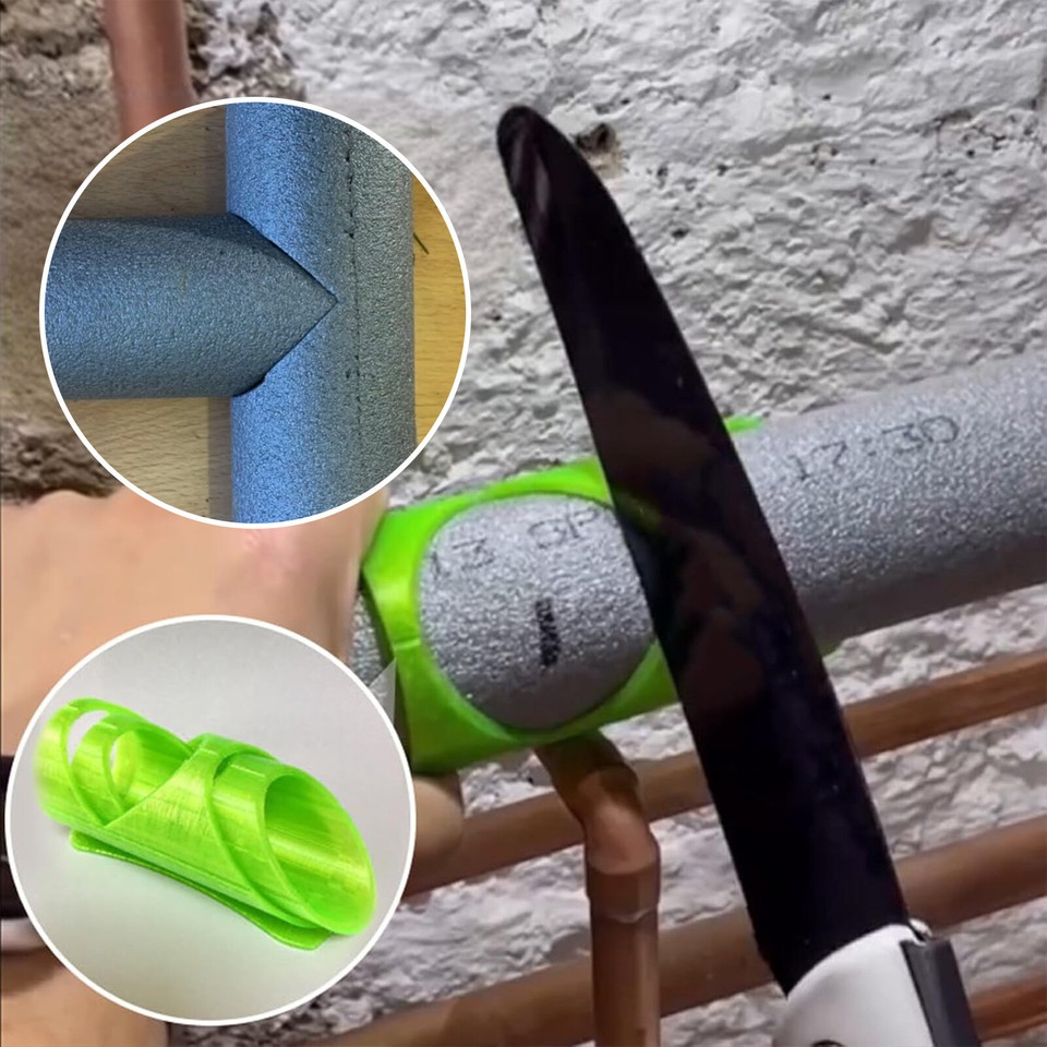 Insulation Cutting Fixture Tool Foam Pipe Insulation Cutting Tool Multi