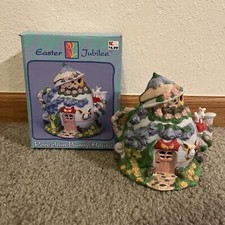 Vintage Easter Jubilee Porcelain Candy Shop B...