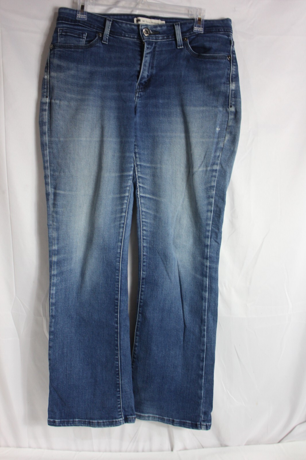 Levis Jeans Womens Sz  12M 31x32 Curvy Bootcut Blue Stretch 529