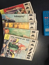 BONNIE GANGSTER STORY - LOTTO 5 FUMETTI ORIGINALI SEQUENZA  1 - 5  - ERREGI 1968