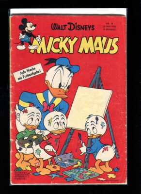 Mickey Mouse 1958 No. 1-52 Good to Medium Condition