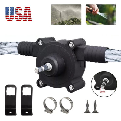 Electric Hand Drill Drive Self Priming Pump Water Oil Fluid Transfer Pumps Tools