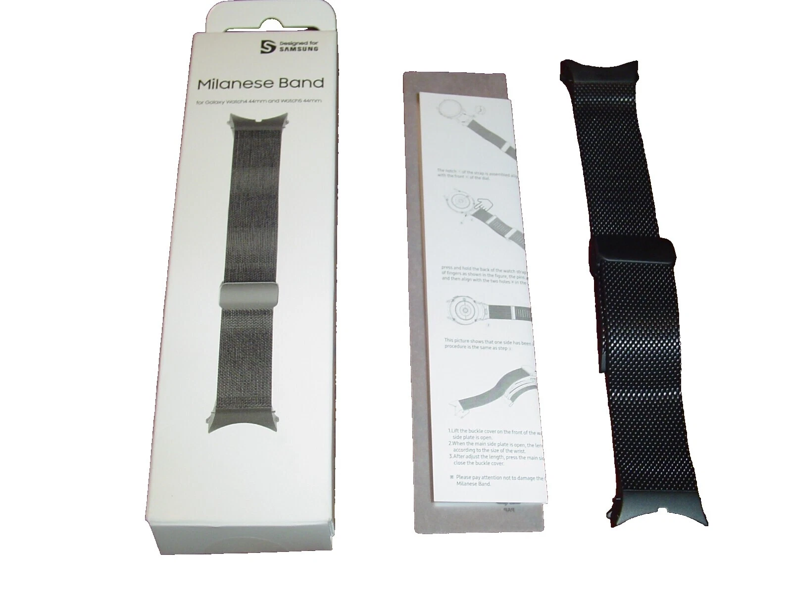 Reloj inteligente negro acero inoxidable Samsung Bandas